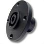 Imagem de Plug speakon 4 polos conector femea redondo 2 vias tipo neutrik com trava painel resistente coneção