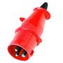 Imagem de Plug Steck 2P+T 16A 380/440V 9H Vermelho 3079
