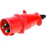 Imagem de Plug Steck 2P+T 16A 380/440V 9H Vermelho 3079