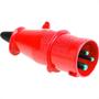 Imagem de Plug Steck 2P+T 16A 380/440V 9H Vermelho 3079