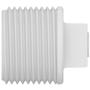 Imagem de Plug Tampão Roscável Rosca Macho Conexão PVC Branco Para Canos Água Fria De 1” Polegada 32mm Tigre