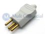 Imagem de Plug Tomada 2P+T 20A/250V Preta - PLD2-3 - Margirius
