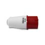 Imagem de Plugue 024 3P + T 6H 380Vac / 32A Vermelho IP44 Sibratec