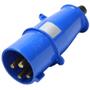 Imagem de Plugue 3P+T 16A 200/250V 9H Azul - N-4079 - STECK