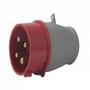 Imagem de Plugue Industrial 2P+T 16A 380V 9H Vm Ip-44 Pls-3079 Soprano
