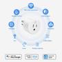 Imagem de Plugue Inteligente WiFi EIGHTREE - 2,4 GHz e 5 GHz - Compatível com Alexa e Google