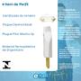 Imagem de Plugue Pino Macho 2p 10A Oco Com Inmetro Branco
