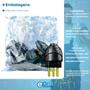 Imagem de Plugue Pino Macho Modelo 2p+t 20A Preto Nbr Com Inmetro