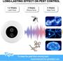 Imagem de Plugue ultrassônico repelente de pragas para uso interno e não tóxico