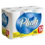 Imagem de Plush Papel Higiênico Folha Dupla com 12 rolos 20 metros cada