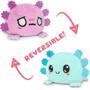 Imagem de Plushie TeeTurtle Axolotl Reversível - Azul Claro e Roxo