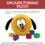 Imagem de Pluto Encaixe Formas Disney Baby Original Elka Brinquedos