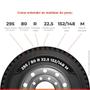 Imagem de Pneu Pirelli Aro 22.5 295/80R22.5 152/148M Fórmula Trac II Borrachudo