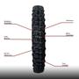 Imagem de Pneu Traseiro Trilha 100/100-18 XR 250 Tornado XTZ 250 Lander XT 225 XRE 300