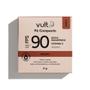 Imagem de Pó Compacto Facial Escuro Cor 5 FPS 90 UVA UVB Efeito Matte Vult 6g