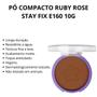 Imagem de Pó Compacto Ruby Rose Stay Fix E160 10G