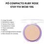 Imagem de Pó Compacto Ruby Rose Stay Fix Mc60 10G