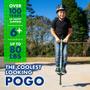 Imagem de Pogo Stick Flybar Jolt para crianças de 18 a 36 kg com alças de espuma