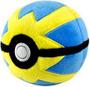 Imagem de Pokébola Pokémon: Quick Ball Pelúcia 11cm - Pokéball Tomy