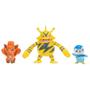 Imagem de Pokémon 3 Figuras Piplup Electabuzz e Vulpix - Sunny 2603