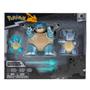 Imagem de Pokemon - 3 Figuras - Squirtle, Wartortle e Blastoise