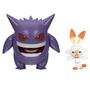 Imagem de Pokemon Battle Figure 2 Pack Gengar & Scorbunny - 4,5 polegadas Gengar Figure, 2 polegadas Scorbunny Figure - Brinquedos para Crianças e Fãs de Pokémon - Amazon Exclusive