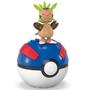 Imagem de Pokemon Brinquedo Mega Construx + Pokebola Chespin Mattel FPM00