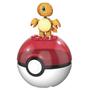 Imagem de Pokemon Charmander Pokebola Mega Construx Mattel GVK62