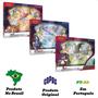 Imagem de Pokemon Estampas Ilustradas TCG 3 Boxes Parceiros De Paldea Com 18 pacotes de booster Copag - 33208