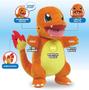 Imagem de Pokémon Flame Action Charmander 10 Polegadas Interactive Plush com luzes e sons - Leve a cauda e boca com múltiplos efeitos sonoros - Embalagem Ecológica - Idade 4+