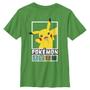 Imagem de Pokemon Kids Squares Team Boys Camisa de Manga Curta Tee, Kel