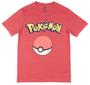 Imagem de Pokemon Masculino Poke Ball Triblend T-Shirt, Vermelho, X-Grande