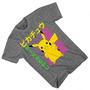 Imagem de Pokemon Mens Pikachu Game Shirt - Gotta Catch Em All - Ash Pikachu Charizard Pokeball Camiseta Oficial (Charcoal Heather, X-Large)