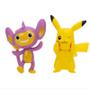 Imagem de Pokémon - Mini Figura Ação - Aipom e Pikachu
