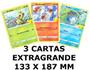 Imagem de Pokémon Pacote Parceiros Iniciais Blister Gigante Galar COM 3 CARTAS POKEMON GIGANTES