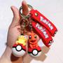 Imagem de Pokemon Pikachu Charmander Snorlax Squirtle Chaveiro Saco Chaveiro Pingente Anime Figura De Ação