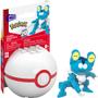 Imagem de Pokémon + Pokébola Froakie Mega Construx Blocos de Montar - Mattel