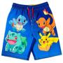 Imagem de Pokemon Squirtle Charmander Pikachu Little Boys Tronco de Banho