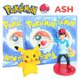 Imagem de Pokemon + Treinador Ash com 10 Cartas Pokebola Cards Game binquedo