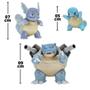 Imagem de Pokemon Word PKW Squirtle Wartortle Blastoise 3289 - Sunny