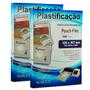Imagem de Polaseal A4 220x307 - Kit 200 Folhas - Plástico para Plastificação Pouch Film 0,05