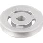 Imagem de Polia Alumínio 1 Canal Perfil A 100mm com Furo 3/4" - Vonder