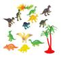 Imagem de Polibrinq coleção zoo dino 1 unidade sortida com 10 dinossauros