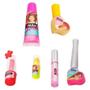 Imagem de Polibrinq maquiagem infantil (kit bolsa de sombras, gloss, batom, presilhas ...)