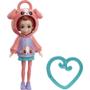 Imagem de Polly Pocket Amigas na Moda - Moletom Rosa Cachorrinho - Mattel