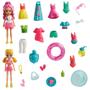 Imagem de Polly Pocket Conjunto Moda Diversão Praia Tropical - Mattel