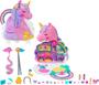 Imagem de Polly Pocket Rainbow Unicorn - Brinquedo de Viagem com 2 Micro Bonecas