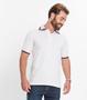 Imagem de Polo Masculina Básica Com Gola Diferenciada Select Branco