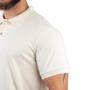 Imagem de Polo masculina basica lisa off white