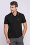 Imagem de Polo Masculina Filete Duplo Polo Wear Preto